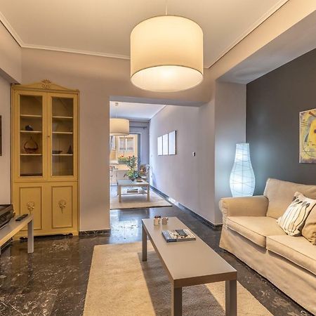 Tranquil Central Apt, Behind Athens Caravel Area Extérieur photo