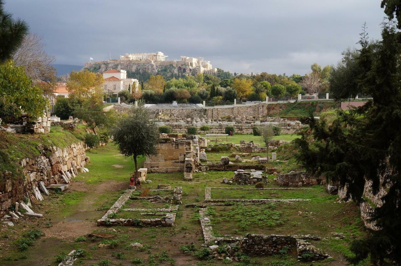 Tranquil Central Apt, Behind Athens Caravel Area Extérieur photo