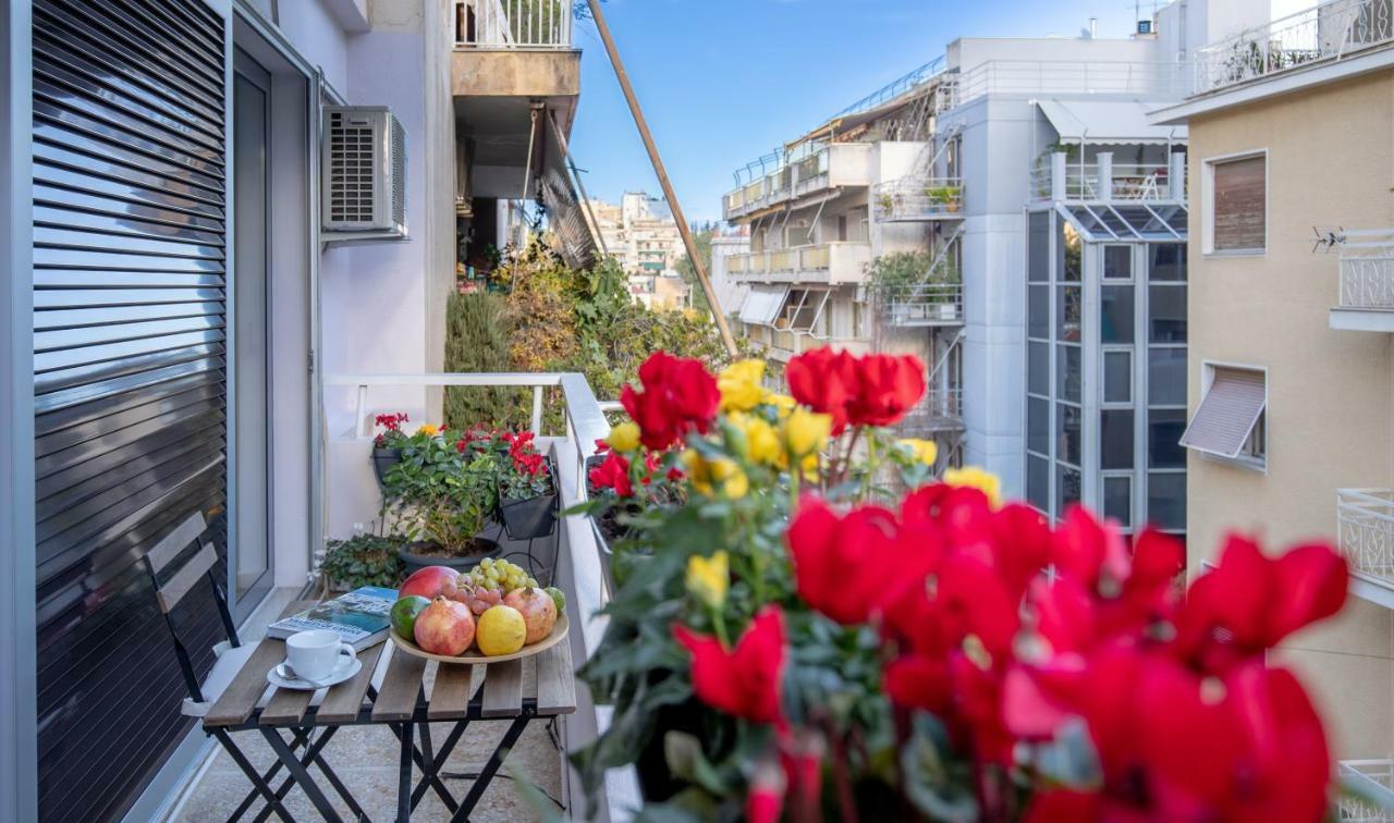 Tranquil Central Apt, Behind Athens Caravel Area Extérieur photo